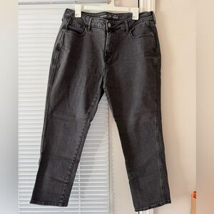 Old Navy Women's Straight Leg Jeans - Black
